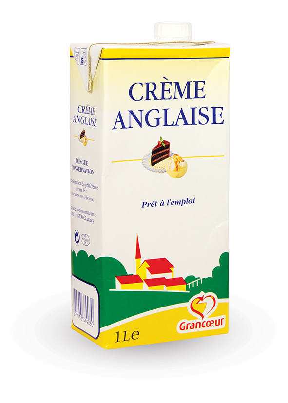 Crème Anglaise stérilisation U.H.T. Grancœur