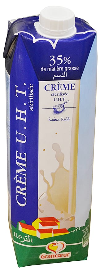 Crème U.H.T. 35% 1L Grancoeur