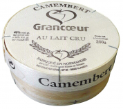 Camembert au lait cru 45 % Grancoeur