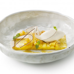 Ananas mariné