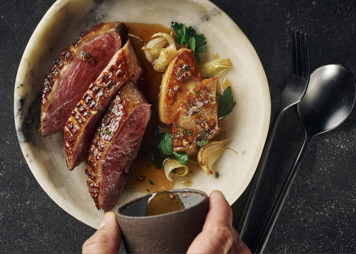 Magret de canard façon « Rossini »