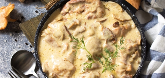 Poulet sauce Maroilles