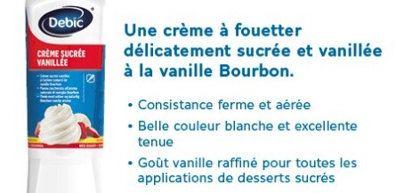 FrieslandCampina-Debic-Crème sucrée vanillée-06/25