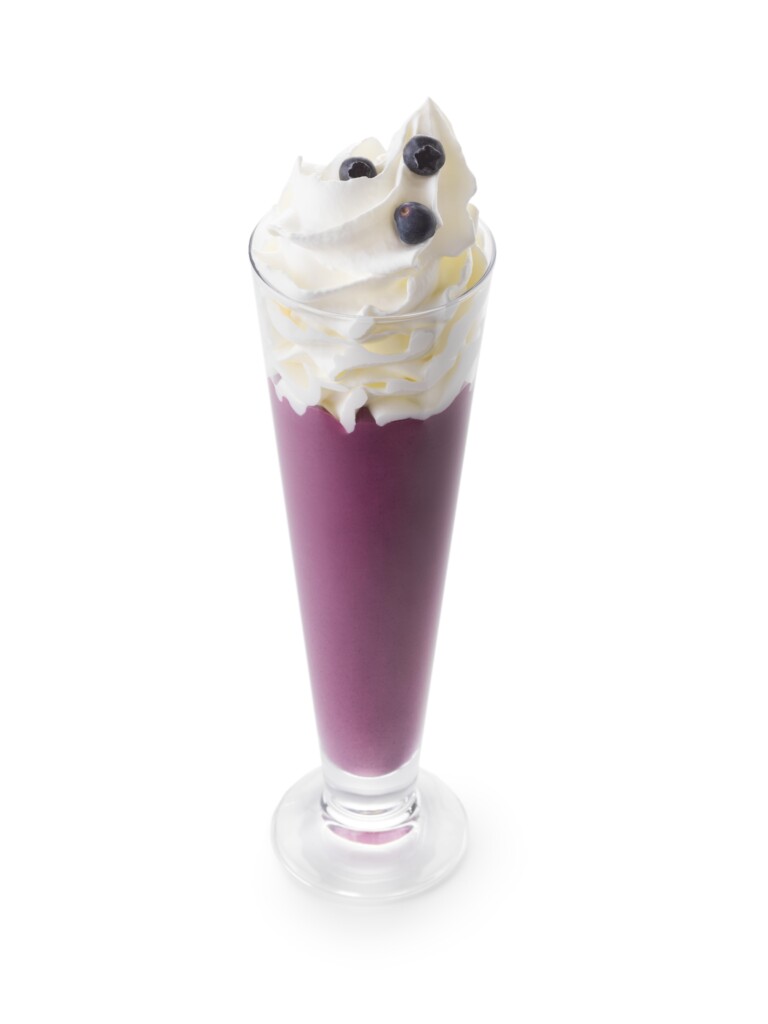 Milkshake myrtille