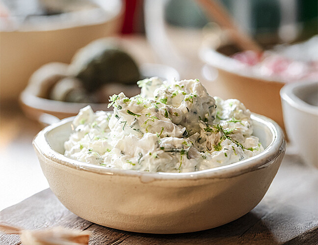 Rillettes de lieu au fromage fouetté Madame Loïk nature au sel de Guérande