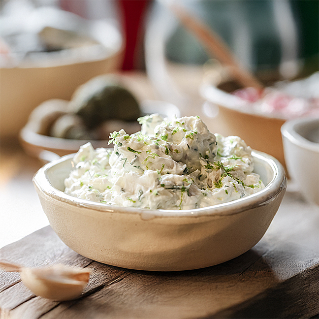 Rillettes de lieu au fromage fouetté Madame Loïk nature au sel de Guérande