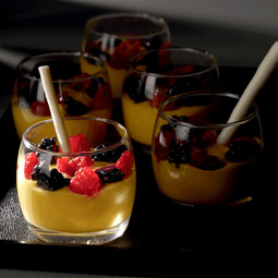 Crème de Citron en Verrine & Meringue Croustillante