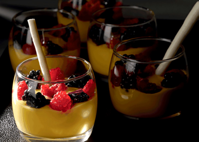 Crème de Citron en Verrine & Meringue Croustillante