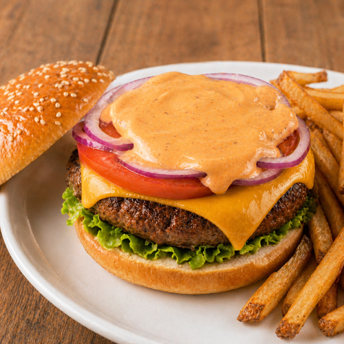 Burger sauce burger