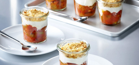 Crumble niçois au fromage frais