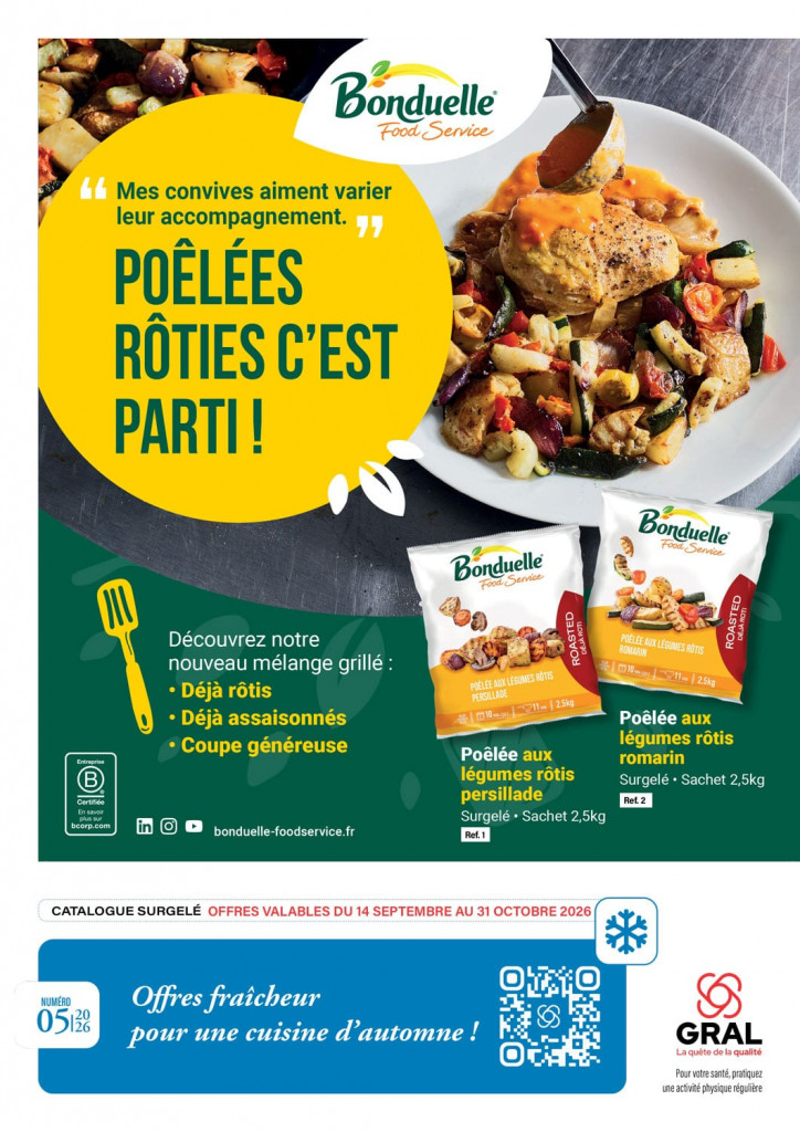 Offres fraîcheur pour une cuisine d’automne !