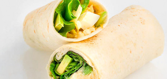 Wrap à la truite